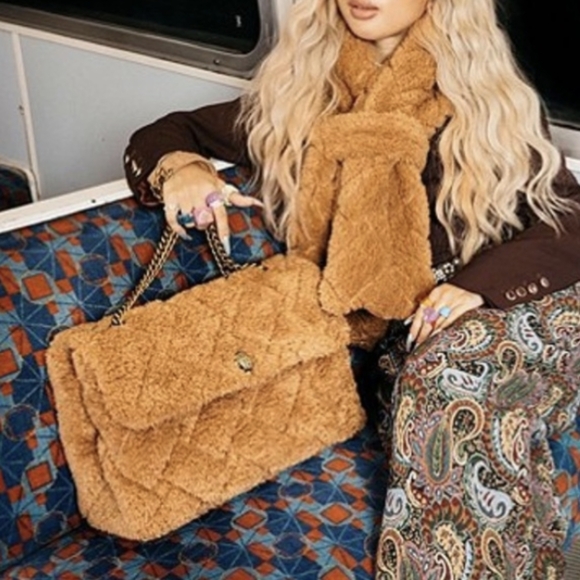 Kurt Geiger sherpa XXL Kensington bag - Picture 1 of 14